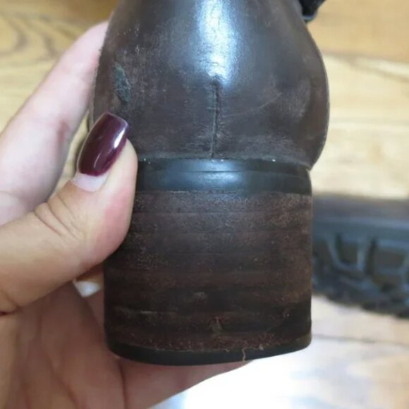 Naturalizer Tall Brown Genuine Leather Boots - Picture 3 of 16